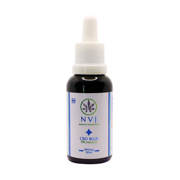 NVJ CBD Blue CBD Oil with Moringa