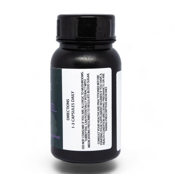Turkey tail mushroom capsules